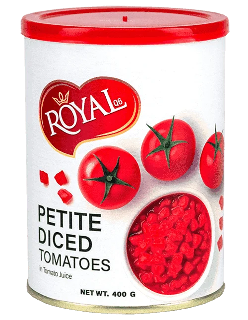 Pure Royal Canned 400g Petite Diced Tomatoes