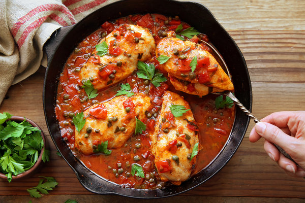Chicken with Tomato Paste