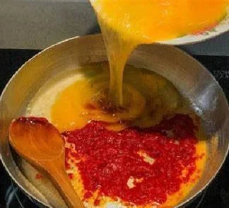 Omelet With Tomato Paste Recipe