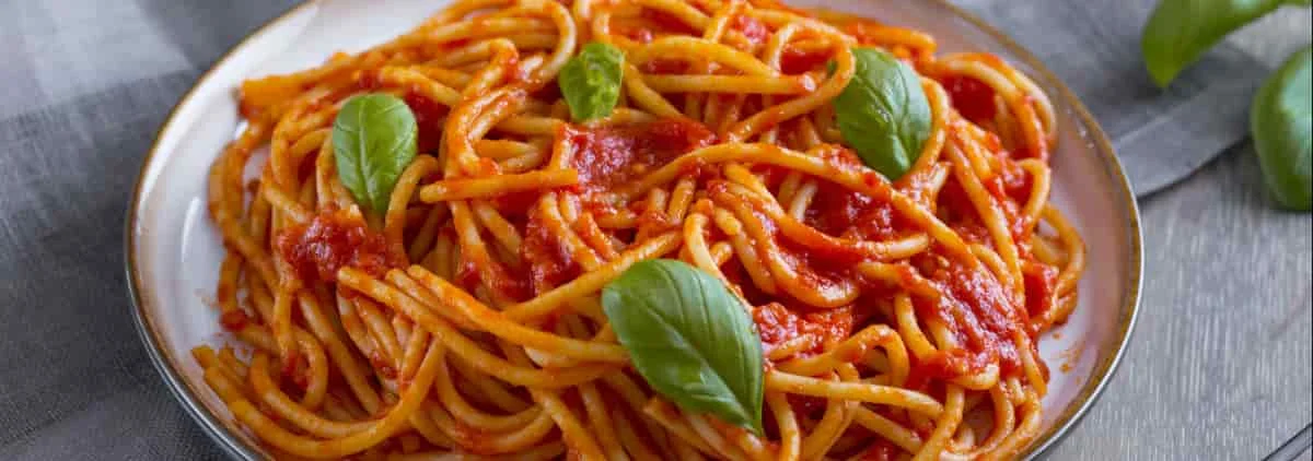 Pasta with Tomato Paste