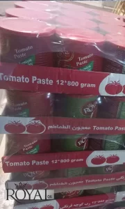 Royal Tomato Paste Bulk Supplier