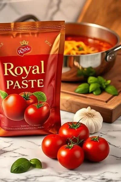 Royal High-Quality Tomato paste in doypack